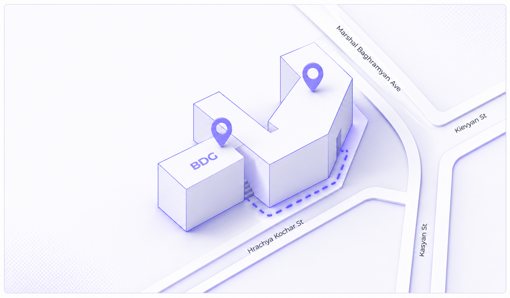 BDG location map