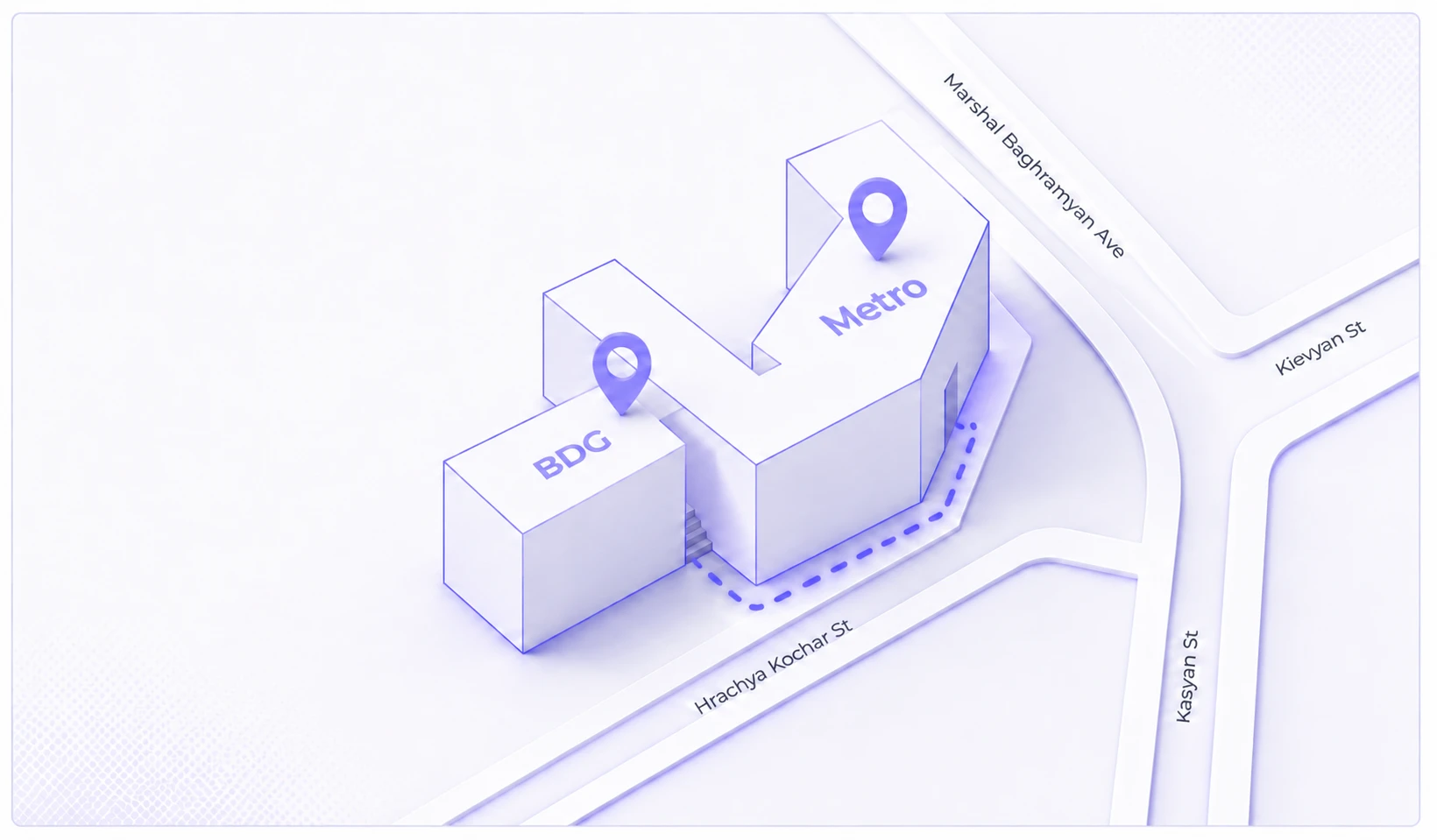 BDG location map